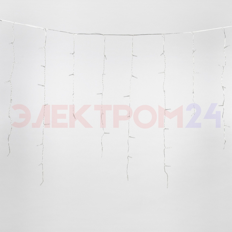 ULD-B25006-440/TTK WHITE IP44 Бахрома светодиодная с эффектом мерцания, 25м. Соединяемая. 440 светод ULD-B25006-440/TTK WHITE IP44 Бахрома светодиодная с эффектом мерцания, 25м. Соединяемая. 440 светод
