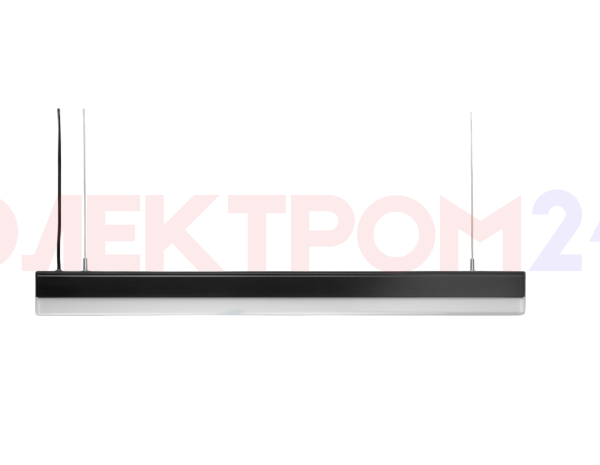 Светильник модульный подвесной PFL-101 24W 6000K чёрный 590мм тм “iSvet” Светильник модульный подвесной PFL-101 24W 6000K чёрный 590мм тм “iSvet”