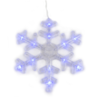 ULD-E1503-072/DTA BLUE IP20 SNOWFLAKES-3 Занавес фигурный, 1,5х0,3м.. Синий свет. Провод прозрачный.