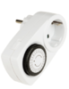 UST-M10 WHITE Таймер механический с розеткой, 220В. 12/24ч. 3500Вт. ТМ Uniel