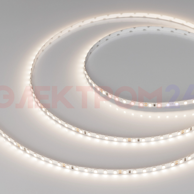 Светодиодная лента RT-A120-5mm 24V Day4000 (9.6 W/m, IP20, 2835, 5m) (Arlight, узкая) Светодиодная лента RT-A120-5mm 24V Day4000 (9.6 W/m, IP20, 2835, 5m) (Arlight, узкая)