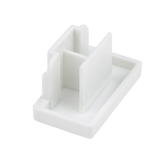 UFB-Q123 C21 WHITE 1 POLYBAG Заглушка торцевая типа R. Белая. ТМ Volpe