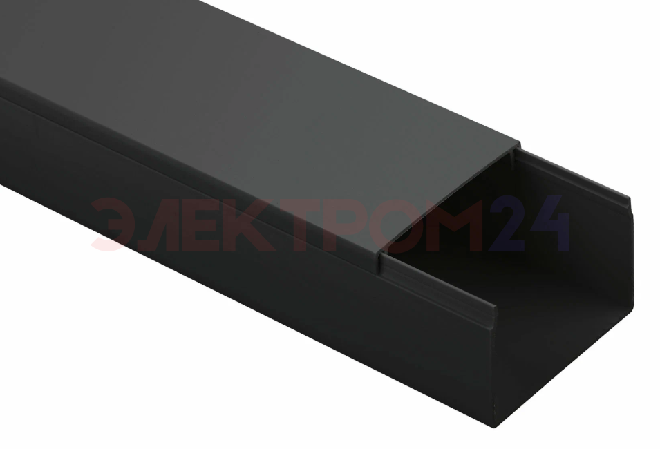 Кабель-канал ЭРА KK-B-60-40 черный 60x40мм 18м Кабель-канал ЭРА KK-B-60-40 черный 60x40мм 18м