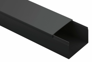 Кабель-канал ЭРА KK-B-60-40 черный 60x40мм 18м
