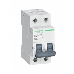 City9 Set Автоматический выключатель (АВ) С 25А 2P 4.5kA 230В